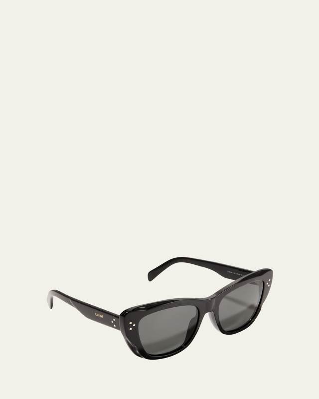 Acetate Cat-Eye Sunglasses